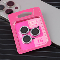 Grandes Ventes Protection d'Objectif Bling Diamant Design Unique pour Appareil Photo iPhone Séries 13 14 15