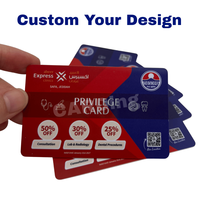 Carte de membre en PVC personnalisée avec logo, estampage à chaud, impression offset et numérotation, vente en gros