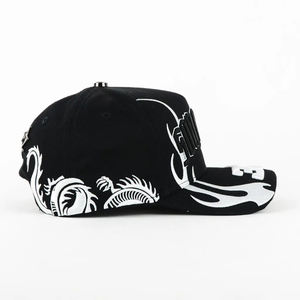 หมวกเบสบอล G5 ดีไซน์เนอร์ แบรนด์ Son of Gold ปักโลโก้ตัวอักษร 3 มิติ ผ้าฝ้ายแท้ สไตล์อเมริกัน สตรีทแวร์สุดฮิต ปี 2025 - Product Image 2