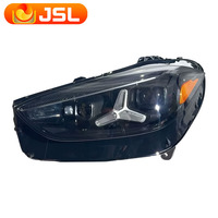 JSL pour Mercedes Benz Classe C W206 V206 S206 2021-2025 Phare avant à lentille de projecteur Bi-LED à étoiles scintillantes avec clignotant séquentiel