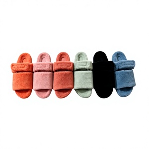 Sandalias de invierno de felpa para mujer, zapatos de mujer, chaussures femme, pantuflas, zapatos de mujer, sandalias para mujer - Product Image 1