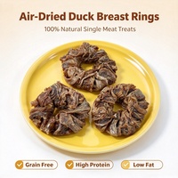Friandises pour chats à base de poitrines de canard séchées à l'air, à faible teneur en matières grasses, naturelles, sans céréales, riches en protéines, pour la santé des articulations et de la peau, origine Shandong
