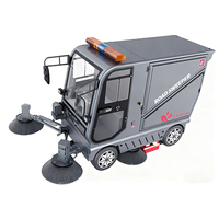 Barredora Automática CleanHorse M10 de 2500 mm, Barredora de Pisos Automática con Batería y Control de Polvo por Aspiración