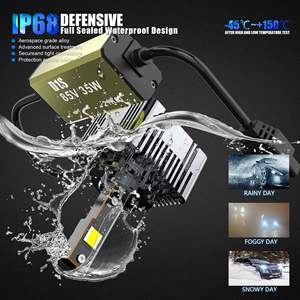 Yosovlamp 2PCS D1S D2S D3S D4S Ampoule de phare LED Canbus HID 22000LM 110W CSP 3570 D1-D8S Phare pour Audi A3/A4/K5 <span class=keywords><strong>12V</strong></span> - Product Image 6