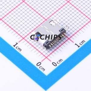 BTC-TC16-29 <b>USB</b> <b>Connector</b> SMD <b>Connector</b> ( <b>Connector</b> Type: Type-C )( Gender: Female )( Mounting Type: Sink Board ) - Product Image 2