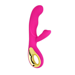 Vibrador de Conejo para Estimulación Anal y del Clítoris Femenino, 10 Modos de Vibración, 100% Impermeable, Recargable por USB, Dildo de Silicona Médica - Product Image 4