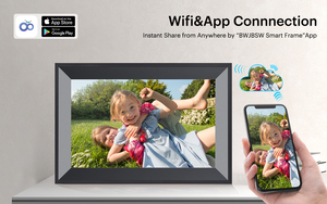 1 + 32GB khung 10.1 inch Wifi Khung ảnh kỹ thuật số 1280*800 IPS số lượng lớn Khung ảnh kỹ thuật số - Product Image 5