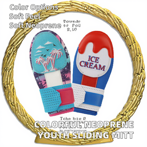 Offre Spéciale – Gants de baseball Caesar en néoprène confortables pour glissades, pour lanceurs gauchers, vente en gros, colorés, pour jeunes, droitiers et gauchers - Product Image 2