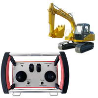 Modes de fonctionnement manuel et télécommandé Machine de grue télécommandée à télécommande d'excavatrice