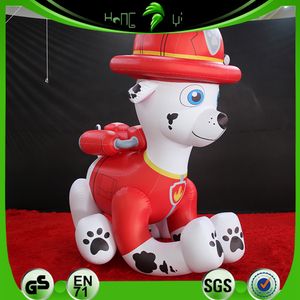 Figurine gonflable personnalisée de chien pompier, modè<span class=keywords><strong>le</strong></span> Marshall de la série Paw Patrol, pour les fans et la décoration - Product Image 4