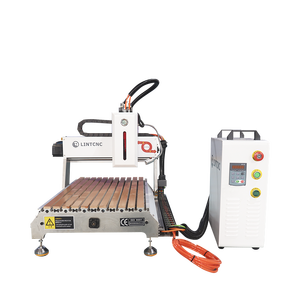 Mesin <span class=keywords><strong>router</strong></span> batu <span class=keywords><strong>cnc</strong></span> 400*600mm, 4 sumbu 500w 800w 3d laser ukiran kayu untuk cetakan eps busa kayu untuk dijual di Tiongkok - Product Image 5