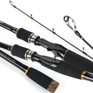 Leurre de pêche en rivière <span class=keywords><strong>Canne</strong></span> à pêche Spinning Casting Rod Travel Rod 1.8m 2.1m 2.4m 2.7m 3m 4 Section Fishing Travel Lure Rod for Bass - Product Image 5