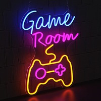 Venta al por mayor de accesorios de juego, iluminación flexible acrílica, luz de neón para decoración del hogar