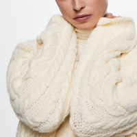 Cardigan en maille surdimensionné pour femme, col en V profond, boutonné, coupe ample, anti-plis, couleur unie, collection automne