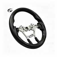 Volant en fibre de carbone à motif, vente directe d'usine, spécialement conçu pour Toyota Hilux N70 N80 Revo