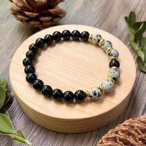 Bracelet en pierre naturelle avec perles de verre colorées, breloque du succès, approvisionnement économique pour les grossistes, service d'étiquetage SKU - Product Image 5