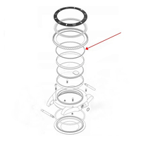 Joint de lunette PTFE pour R.L.X SUB GMT DAte TONA YACHT OYSTER Deep Sea H Ring I-Ring Watch Crystal Parts
