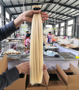 Haute Qualité Double Dessiné Cuticule Aligné <span class=keywords><strong>JE</strong></span> Conseils Humaine Extensions <span class=keywords><strong>de</strong></span> Cheveux Pré-collés - Product Image 2