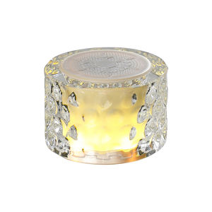 Altavoz inalámbrico portátil con diseño de moda de cristal transparente F86, lámpara de altavoz LED, altavoces de sonido envolvente - Product Image 1