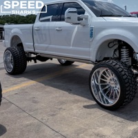 Jantes en aluminium forgé 20x14 24x14 26x14 8x170 8x180 8x6.5 8x165.1 SRW, jantes personnalisées pour Dodge Ram 2500 3500 pour GMC Sierra 2500HD
