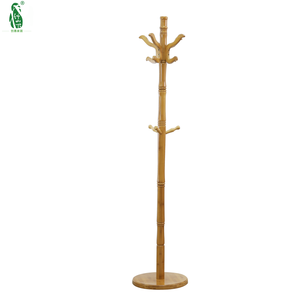 Perchero Vertical de bambú Simple de alta calidad moderno para el hogar, oficina, dormitorio, sala de estar, organización de ropa - Product Image 1