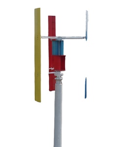 Générateur éolien à axe vertical 3KWAC 220V, faible bruit, contrôleur et onduleur pour système connecté au réseau, puissance nominale 5000W - Product Image 6
