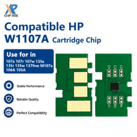 ChipRise Toner Chip untuk HP 107a 107r 107w 135a 135r 135w 137fnw M107a 106A 105A Chip Kartrid Printer Laser