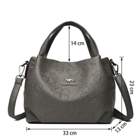Sac fourre-tout pour femme à motif imprimé tendance, grande capacité, sac à bandoulière, sac à main de marque personnalisé pour femme d'âge mûr, portefeuille de luxe