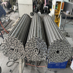 304 paslanmaz çelik zincir plaka bölme delikli zincir plaka gıda kurutma ve temizleme yüksek sıcaklığa dayanıklı konveyör bant - Product Image 3