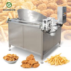 Freidora Industrial de Papas Fritas y Alas de Pollo (Tipo Air Gas Chin Chin) - Product Image 1