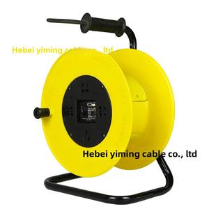 بكرة بلاستيكية هندسية S315 بكرة فارغة مقاومة للإسقاط سلك لف Cee ذكر نهاية الاتحاد الأوروبي قابس للمعدات الصناعية - Product Image 1