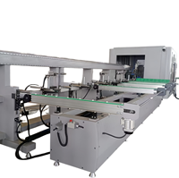 Station de travail CNC pour portes et fenêtres, machine intégrée pour le perçage, le fraisage et la découpe, machine de découpe de profilés en aluminium