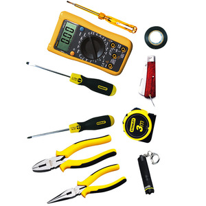 Juego de Herramientas para Electricista de 11 Piezas, Alicates para Cables, Bolsa de Cintura con Herramientas de Punta Fina, 92-004-1-23 92-004-1-23, 11 Piezas de Herramientas Eléctricas - Product Image 2