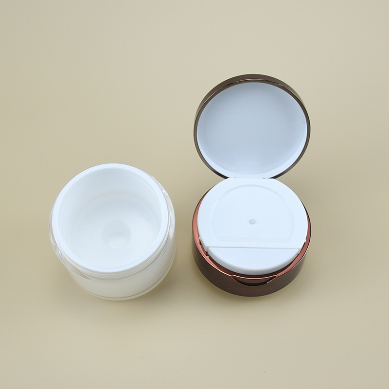 pump jar white silver 1oz