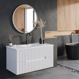 Mueble de Baño Completo, Gabinete de MDF Impermeable, Personalizado, Modular, Europeo, OEM, Turco, Alibaba Gold, para Sala de Estar - Product Image 2