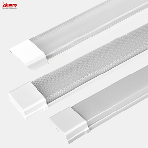 Đèn chiếu sáng trong nhà hiện đại hình vuông, chất liệu sắt, công suất 9W18W 26W 36W, chiều dài 1Ft 2Ft 3Ft 4Ft, đèn LED thanh dài dùng cho cửa hàng, kho, nhà để xe - Product Image 1