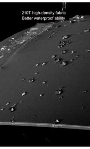 Poignée transparente mécanique haut de gamme entièrement <span class=keywords><strong>automatique</strong></span> ouverte <span class=keywords><strong>fermeture</strong></span> segmentaire <span class=keywords><strong>fermeture</strong></span> sûre bande réfléchissante parapluies de pluie inversés - Product Image 5