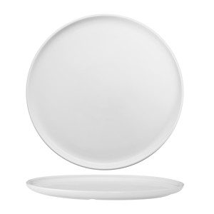 Plato de Cena Apilable M1934 Riga, Porcelana Blanca de 28 cm, para Restaurante, Catering, Suministros para Hoteles, Venta al por Mayor - Product Image 1