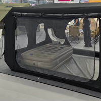 7.3 ㎡   Tente capsule spatiale, design gonflable léger et compact, résistant au vent et aux UV, vente en gros avec option de logo personnalisé