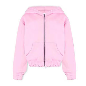 Sweat-shirt personnalisé pull à capuche personnalisé lavé à l'acide poids lourd 400 g/m² sweat à capuche personnalisé ensembles de sweat à capuche avec fermeture éclair - Product Image 3