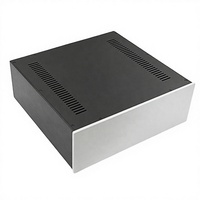 Boîtier en alliage d'aluminium d'usine, boîtier de commande en acier inoxydable, châssis métallique pour amplificateur audio, boîtier de contrôleur de puissance IP54