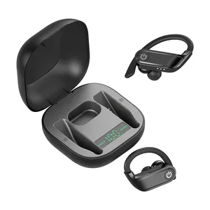 Crochet d'oreille Bluetooth sans fil étanches ipx5, 5 pièces, casque d'écoute, oreillettes légères pour sport