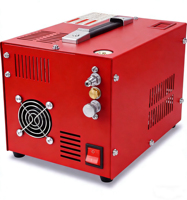 Kompresor Udara PCP 12v 4500Psi 30mpa 300Bar 350w Pompa Listrik dengan Transformator Kompresor PCP Submersible