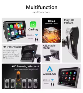 Diboev 7-inch 9-inch 8-inch <span class=keywords><strong>Android</strong></span> di động không dây Carplay <span class=keywords><strong>Android</strong></span> tự động màn hình cảm ứng xe stereo GPS Wifi BT tự động thiết bị điện tử - Product Image 5