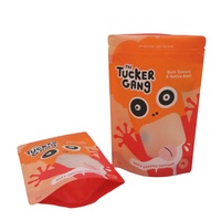 Sacs d'emballage en plastique imprimé personnalisés Sacs de nourriture ziplock snack up up snack refermable Food Packaging Sac