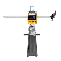 Máquina de Corte por Plasma CNC Portátil PFT-1830 Económica, Motor Paso a Paso de Precisión de 0.01 mm para Corte por Plasma/Llama de Metal de Grosor Medio