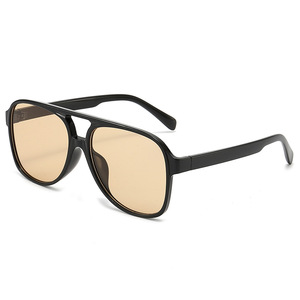 Gafas de Sol Polarizadas Retro Unisex <span class=keywords><strong>KINGSEVEN</strong></span> con Protección UV400, Montura Cuadrada de PC, Lentes TAC para Exteriores, Modelo 7129 - Product Image 1
