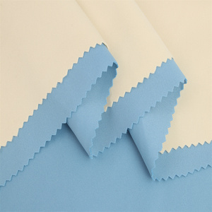 J004 Orden de muestra Telas de poliéster Trajes de invierno Scuba Knit Moda Uniformes Tela Telas Al Por Mayor Materia prima textil - Product Image 2