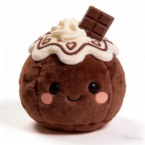 Juguete de Peluche de Helado de Alta Calidad con Bajo MOQ, Decoración Kawaii para el Hogar, Regalo para Niños - Product Image 1