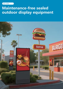 Ldz Waterdicht <span class=keywords><strong>Lcd</strong></span> Outdoor <span class=keywords><strong>Totem</strong></span> Ip66 55 65 75 Inch Portret Landschap Touch 4K Reclame Kiosk Digitale Bewegwijzering En Displays - Product Image 6